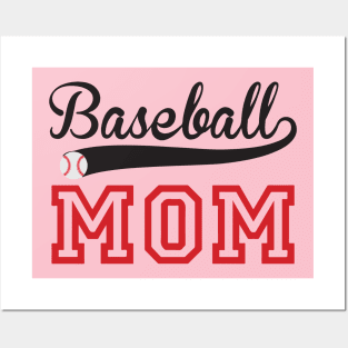 Baseball Mom Posters and Art